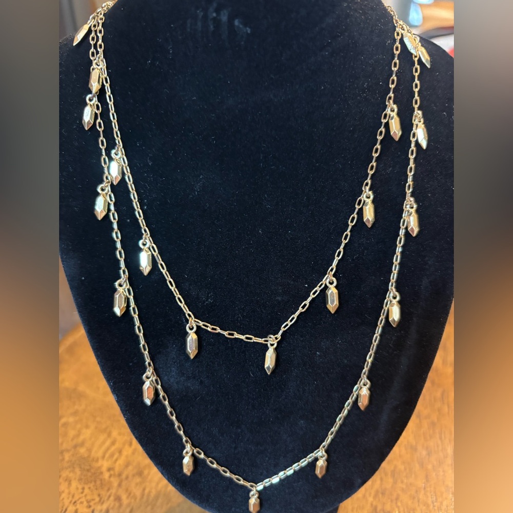 Ralph Lauren gold tone necklace